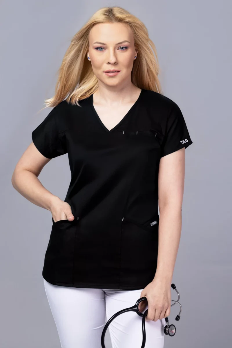 TAG AMBRA Cotton Stretch™ premium bluza - Ženska - Image 58